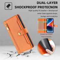 Funda protectora de cuero para cremallera magnética, cuerda colgante multifuncional a la moda, accesorios para teléfono Galaxy M62 F62 - details 5