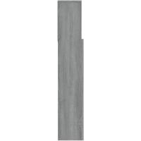Mueble de Cabeza de Armario de Dormitorio Blanco Estantería de Pared con Almacenamiento - details 26