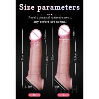 Condones de silicona Leten para hombres, retardante de eyaculación, juguetes sexuales, potenciador, extensor, condón reutilizable, Sexhine, masturbador masculino - details 10