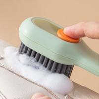 Herramientas de limpieza para el hogar, cepillo líquido para zapatos, tablero para ropa, dispensador de jabón, cepillo de limpieza, cepillo para ropa de plástico - details 3