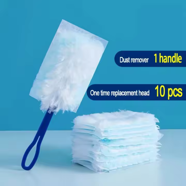 Recambio de plumero de varios tamaños, plumero desechable con cabezal reemplazable, diseño más grueso para un uso cómodo - 1