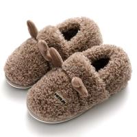 Nuevos zapatos lindos de cuero de ciervo para hombres y mujeres, pantuflas de felpa para interiores para mujeres, diseñador de moda Putian, Rusia, baratos - details 5