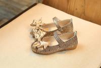 Zapatos de cuero para niñas pequeñas, zapatos planos grandes con purpurina y nudo de lazo, zapatos de vestir ostentosos de princesa para fiesta de baile - details 8
