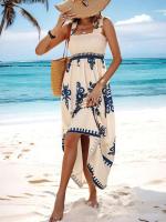 Vestido Largo de Verano de Rayas Moda de Playa para Mujeres Nuevo en 2025 - details 19