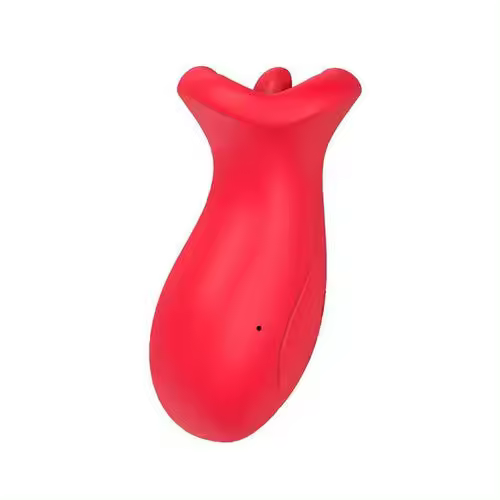 Masaje de placer portátil Rosa lengua vibrador lamer dispositivo de succión del clítoris juguete sexual para mujeres mama clítoris coquetear masturbación vibrando huevo - 1
