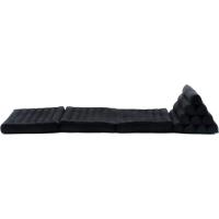 Cómodo Colchón De Suelo con Cojín De Lectura, Futón Japonés, Cama Plegable O Esterilla De Masaje Tailandés, 170 x 53 cm, Azul Claro - details 90