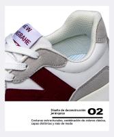Zapatillas Deportivas y De Ocio Retro de Alta Textura Zapatillas Ligeras para Correr Ultramanuales - details 4