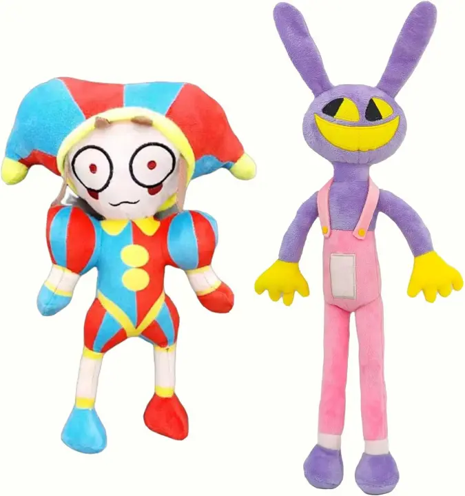 Figura de peluche de algodón para niños y adultos, muñeco de circo Digital, increíble - 1