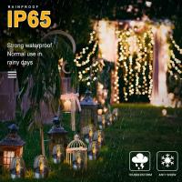 Luz de vela LED de acero inoxidable, luz Solar para jardín al aire libre, lámparas de té impermeables, lámparas de noche de cubierta, decoración de Navidad - details 5