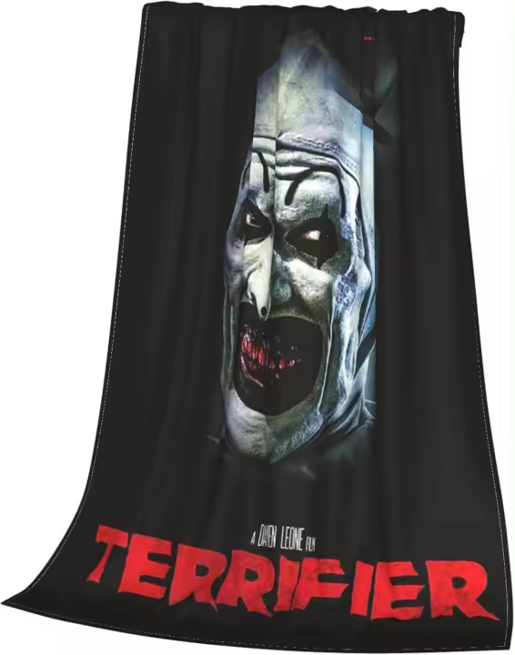 Manta Ligera de Micro Suavidad Terrifier 2 Adecuada para Todas las Estaciones - 1