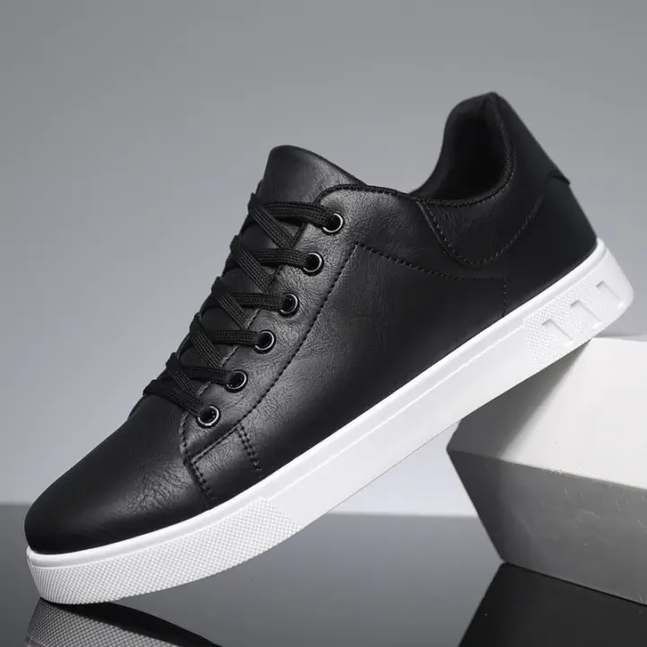 Mocasines informales De Cuero para Hombres, Clásico, plano, Fondo, Grueso, Primavera Y Otoño - 1