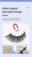 Kit de Pestañas Magnéticas Reutilizable Efecto Natural Incluye Aplicador Certificado CE - details 4