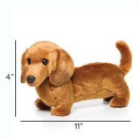 Mariposa cómoda, lindo perro salchicha de peluche, proceso fino sin rebabas, juguete de peluche adecuado para fiesta de cumpleaños - details 2