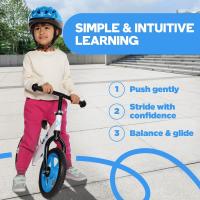 Bicicleta niño 2 años a 5 años sin Pedales - Bicicleta sin Pedales Extra Ligera 1,8 kg - Sillín y Manillar Ajustables - Bicicleta Equilibrio y Aprendizaje - details 23