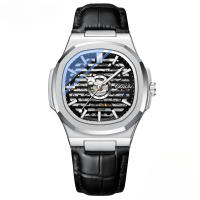 Reloj mecánico automático para hombres reloj mecánico luminoso impermeable - details 7