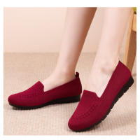 Casual Shoes Women's Summer Mesh Breathable Flat Shoes Ladies Comfort Light Sneaker Socks Women Slip on Loafers Zapatillas Muje - details 8