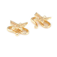 Cierre de latón color oro de 18K en forma de S y M para pulseras y collares, suministros para la fabricación de joyería, accesorios para bricolaje. - details 19