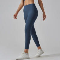 Hmidou-mallas de gimnasio con bolsillos para mujer, pantalones de Yoga, Fitness, cintura alta, Control de barriga, correr, entrenamiento - details 10