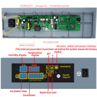 Controlador de incubadora de huevos de HTMC-5, Mini caja de incubación de huevos de temperatura constante, accesorios, controlador de incubadora Egger - details 1