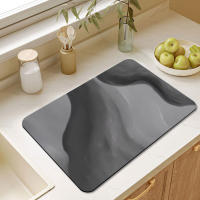 Alfombra de Cocina Super Absorbente Alfombra de Secado Rápido Antideslizante para Vajilla y Café - details 1