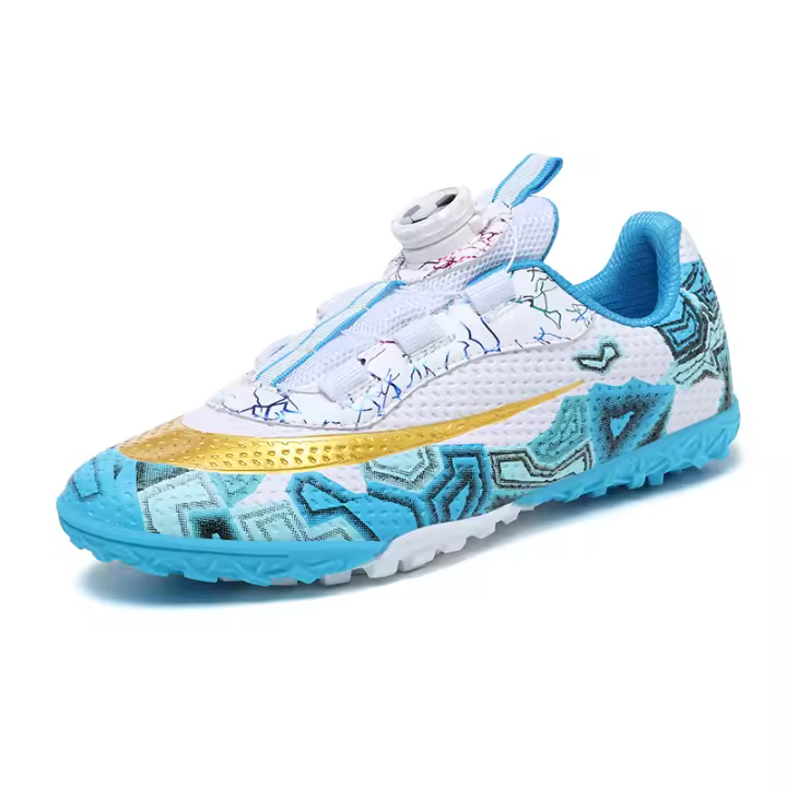 Zapatos de fútbol versátiles, uñas rotas TF, césped artificial para campos deportivos, entrenamiento de competición, antideslizante y transpirable - 1