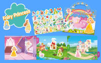 Libros de Pegatinas Reutilizables NeWYeS Pegatinas de Dibujos Animados para Niños - details 2