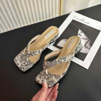Estilo nacional nuevo verano hermoso desgaste exterior zapatillas versátiles pellizcar falda Internet celebridad antideslizante chanclas moda francesa mujeres - details 5