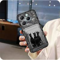 Funda de teléfono antigolpes con ranura para tarjetas para infinix Hot40/Hot40Pro/X6836/x6837, funda suave resistente a la suciedad - details 1