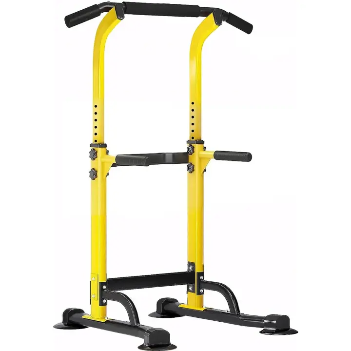 Torre de Potencia, Power Tower, con Barra de Dominadas para Gimnasio en Casa, con Altura Ajustable, Equipo de Entrenamiento de Fuerza - 1