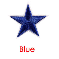 10 Piezas de Parches Bordados con Motivo Militar en 9 Colores, Insignias Doradas de 5 Estrellas para Planchar en la Ropa - details 1