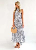 Katrina Maxi Dress - White Swi