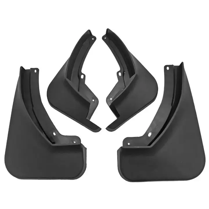 Guardabarros de coche para SKODA KAROQ 2017-2019, juego de guardabarros, guardabarros para ruedas delanteras y traseras, accesorios decorativos - 1