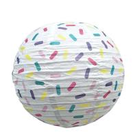 Candy Donut decoración de feliz cumpleaños colgante fiesta linterna papel wer bola combinación Accesorios - details 3