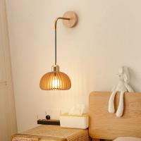 Lámpara De Pared de Estilo Japonés, wabi-sabi De Madera Sólida, Luz De Ambiente Para Dormitorio - details 3
