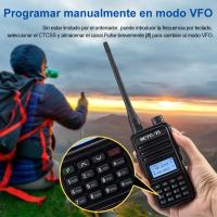 Retevis-walkie-talkie RT85, Estaciones de radio bidireccionales, 5W, VHF, UHF, Banda dual - details 4