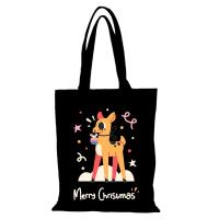 Bolso de lona, ​​regalos de Navidad a la moda, bolsos nuevos, bolso de mujer de dibujos animados, bolsas de tela, bolso de mano, comprador ecológico, compras, playa, mujer - details 8