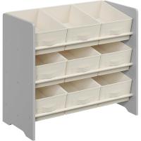 para Juguetes, Organizador Infantil para Libros, 9 Cajas de Almacenamiento no Tejidas, Espaciosa, - details 2