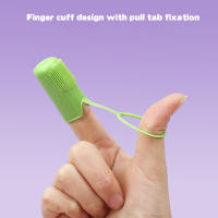Cepillo de dientes de dedo de gato Súper suave, Material ligero, conveniente para llevar, herramienta adecuada para razas medianas y grandes - details 4