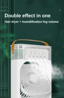 Ventilador 3 en 1ventilador nebulizador, aire acondicionado portátil con Refrigeración por Hidrorefrigeración,Luz Nocturna LED, Material ABS, 5 Salidas de Aire , Enfriador Removible, Color Negro, 1 Pieza - details 13