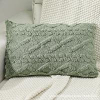 Funda de cojín bordada para decoración de sala de estar, funda de almohada moderna de piel para sofá, 30x50, Diamante sólido - details 6