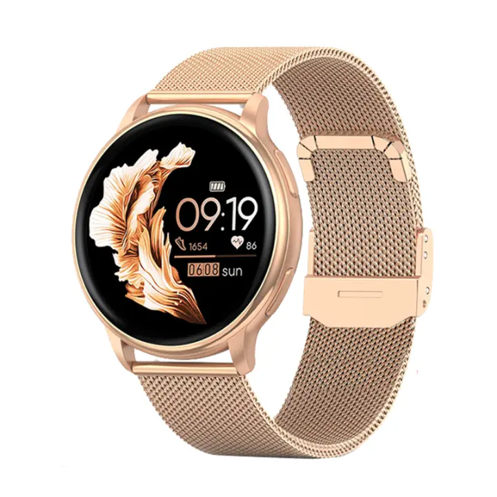 Reloj inteligente con Bluetooth para hombre y mujer, pulsera con Dial personalizado, control del ritmo cardíaco, llamadas, para Android e IOS, 2023 - 1