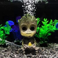 Decoración de Acuario de Resina Ecológica Juguete de Tanque de Peces Bebé en Forma de Árbol - details 6
