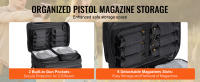 SucceBuy Range Bag para pistolas - Almacenamiento táctico de armas con bolsas y cargadores extraíbles, para caza al aire libre - details 2