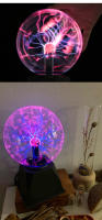 Lámpara eléctrica de bola de Plasma mágica de cristal, luz nocturna de 220V, 3, 4, 5 y 6 pulgadas, regalo para niños, decoración de cumpleaños y Navidad, novedad - details 5