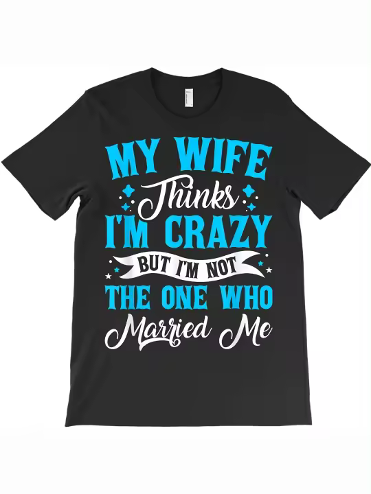 Camiseta de Algodón Suave y Cómoda para Hombres Cuello Redondo Manga Corta Regalo de Papá - 1