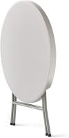 Mesa Plegable Portátil Multifuncional, 84x84x74cm, Cuadrada, Blanco - details 20