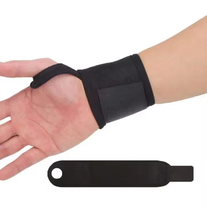 Soporte de banda para muñequera ajustable, envolturas de compresión deportivas, entrenamiento, levantamiento, gimnasio, muñequeras ortopédicas - 1