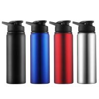 Botella de agua portátil de acero inoxidable para bicicleta, botella de agua de Metal para beber al aire libre, deportes, viajes, 700ml - details 0