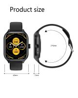 2025 nuevo reloj inteligente C28 Pro hombre mujer Bluetooth llamada detección de ritmo cardíaco modo deportivo levantar la pantalla de mano Compatible con Android IOS Smartwatch - details 11