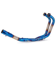 For Yamaha YZF-R25 R3 MT03 Motorcycle Full Exhaust System Escape Modified Front Middle Link Pipe Front Pipe Slip On MT-03 Header - details 2